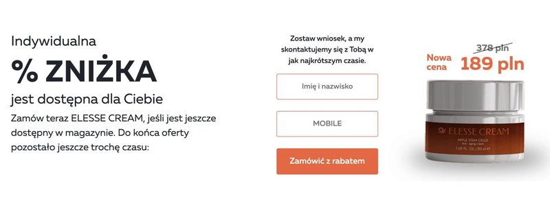 Elesse Cream - Pomóż swojej skórze odzyskać elastyczność i piękno - overview Elesse Cream - Pomóż swojej skórze odzyskać elastyczność i piękno - overview